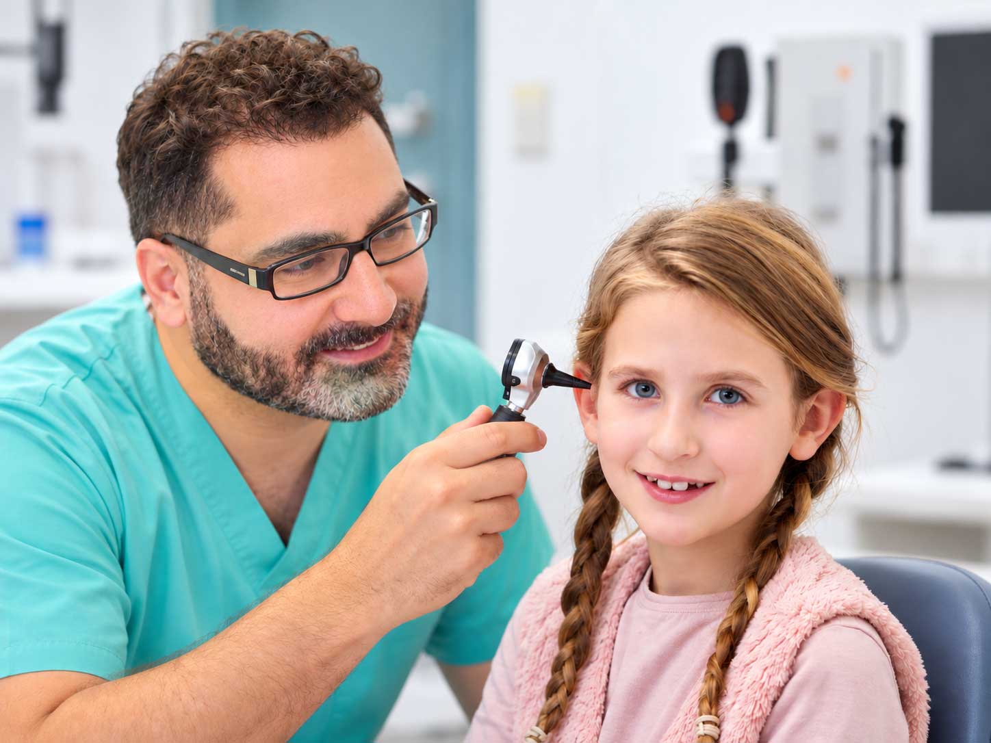 HNO Arzt Gummersbach, Hörschreening bei Kindern, je früher, desto besser.